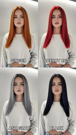 Hair color filter.