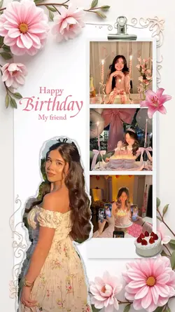 birthday frame