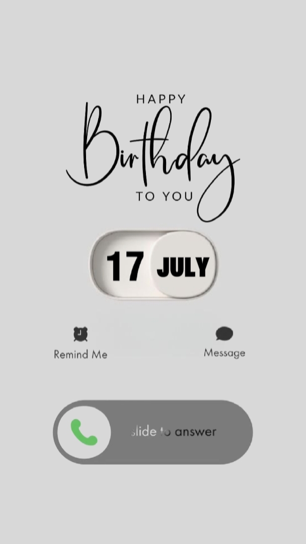 anniversaire 17 juillet