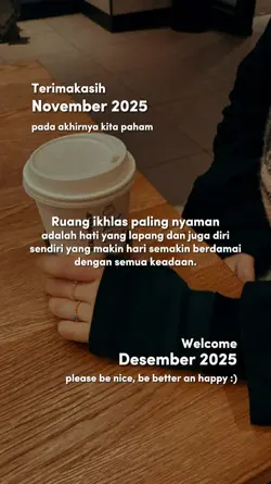 Terimakasih November