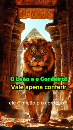 O Leão e o Cordeiro!