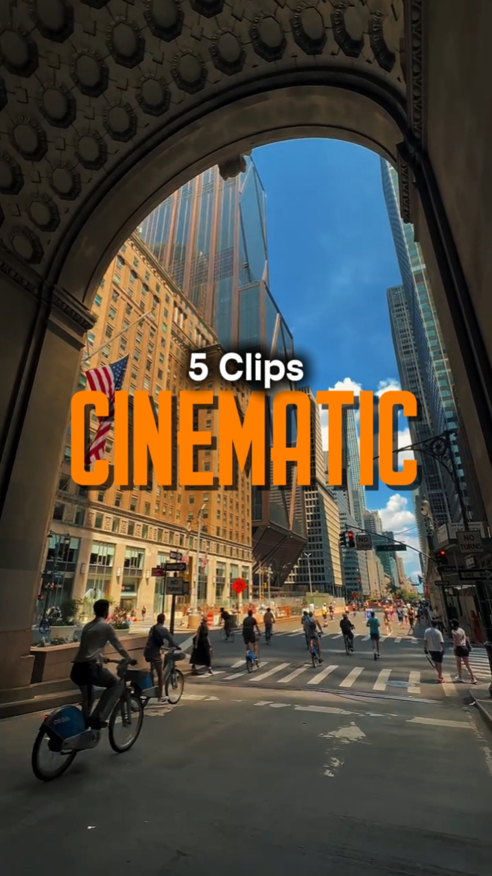 5 clipes cinematográficos