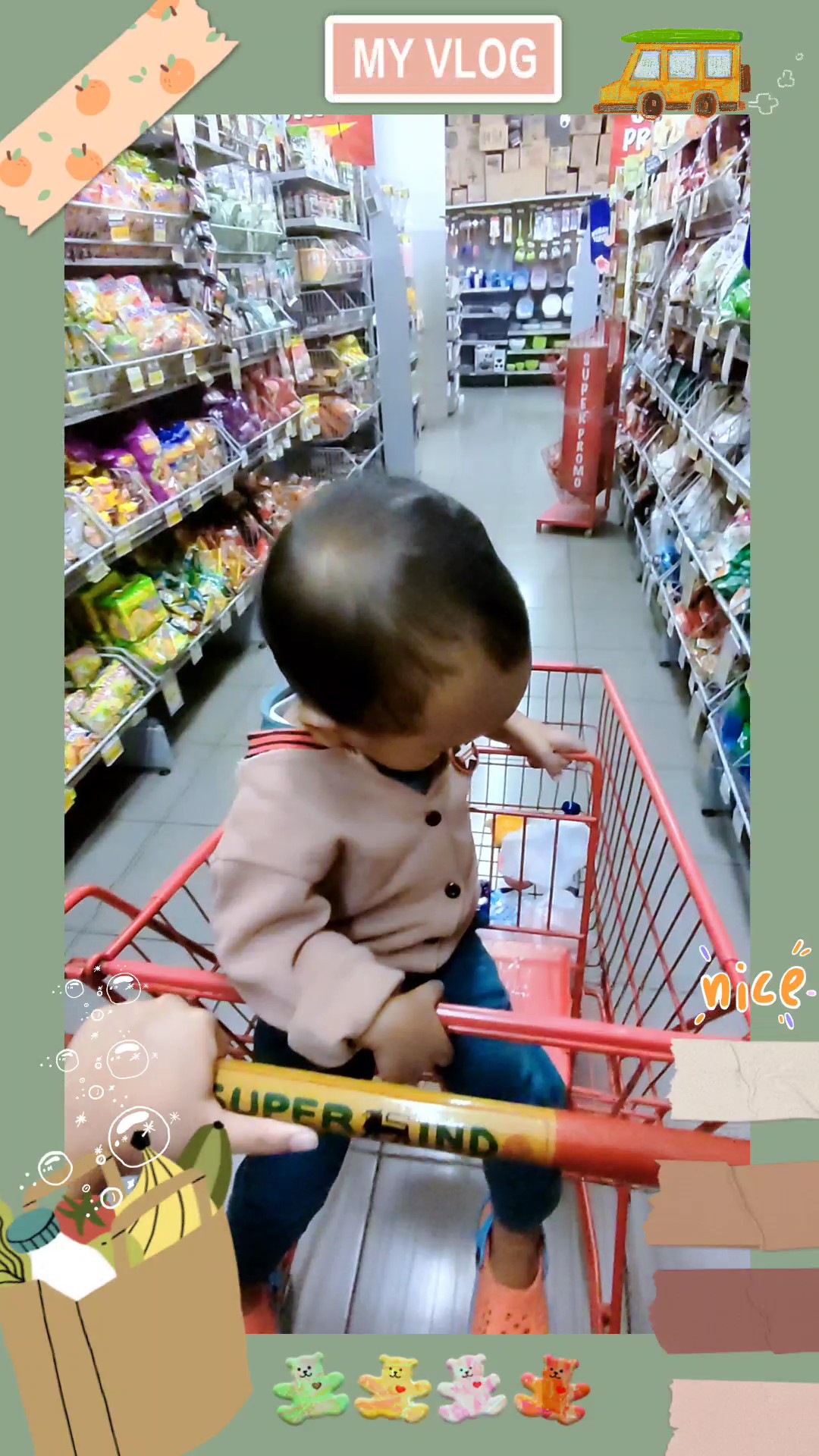 shopping vlog