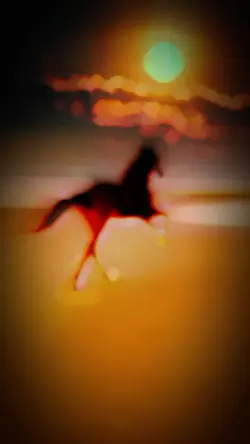 running horse