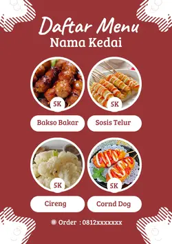 Daftar Menu 
