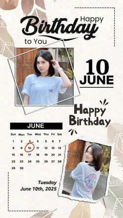 10 June Birthday