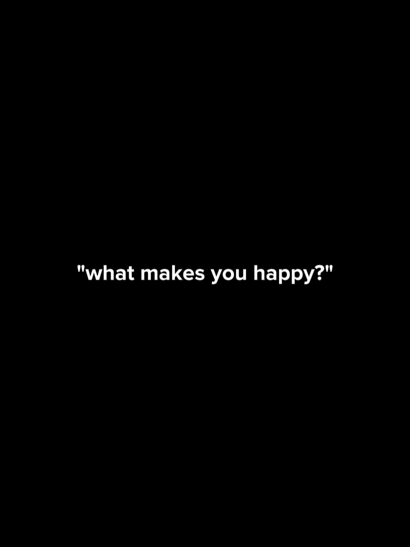 ¿Qué te hace feliz?