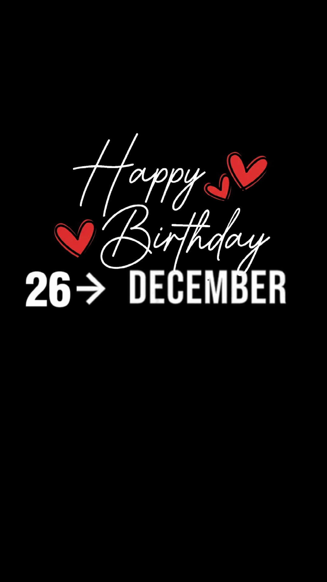 DOĞUM GÜNÜ 26 ARALIK