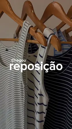 chegou reposição