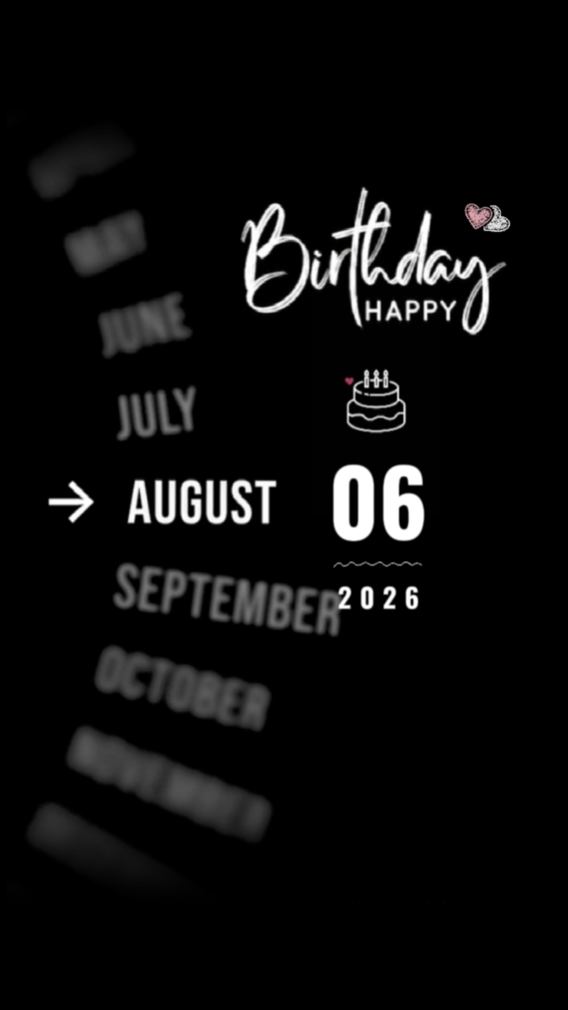 HBD 06 AOÛT 2026