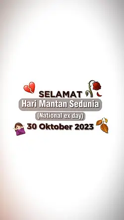 hari mantan sedunia 