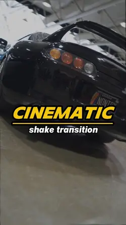 Cinematic transition