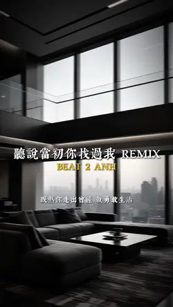 聽說當初你找過我 REMIX 