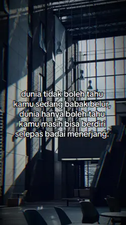 dunia gak boleh anu