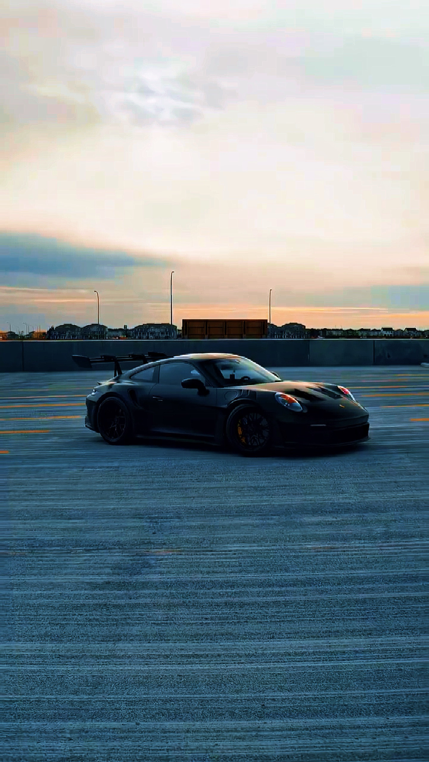 Pag-edit ng Cinematic Car 