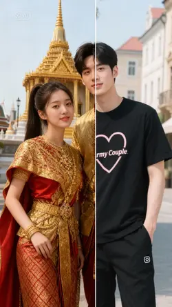 รูปคู่ชุดประจำชาติ