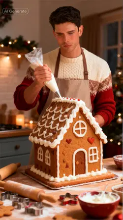 AI GINGERBREAD HOUSE