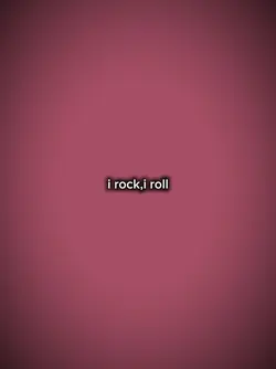 I rock I roll
