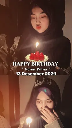 HBD 13 DESEMBER 2024