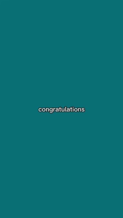 congratulations