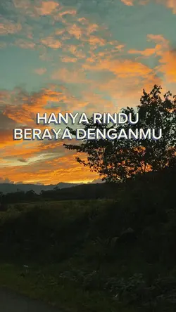HANYA RINDU
