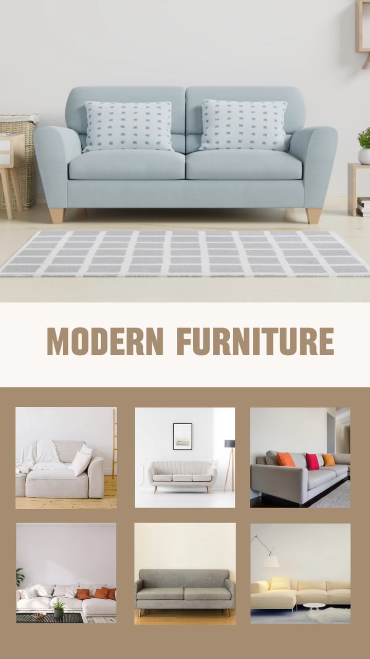 C2B Minimalist Furniture and Decorations Template
