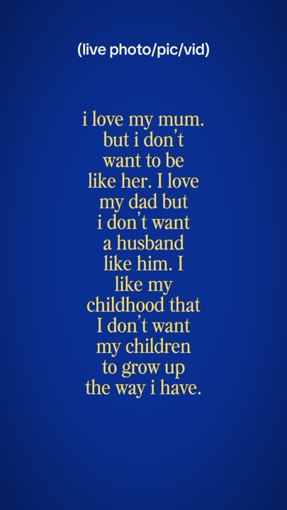 Eu amo minha mãe