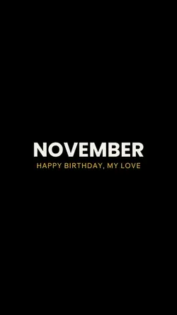 November Birthday