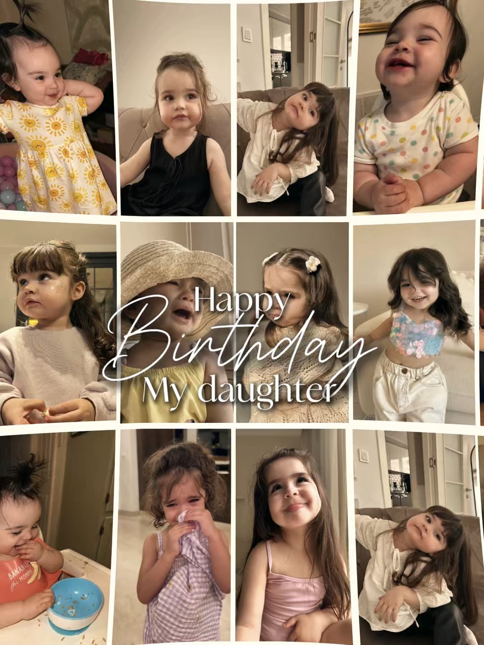 Birthday my daughter