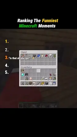 Minecraft moments