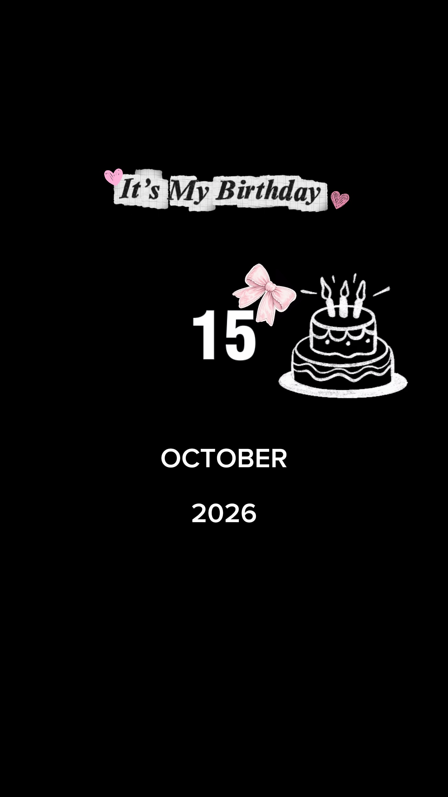 Anniversaire du 15 octobre