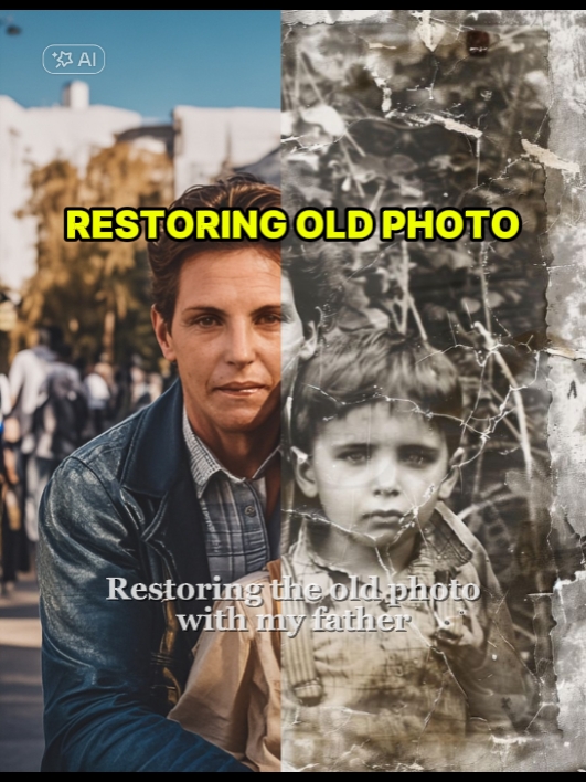 RESTAURANDO FOTO ANTIGA