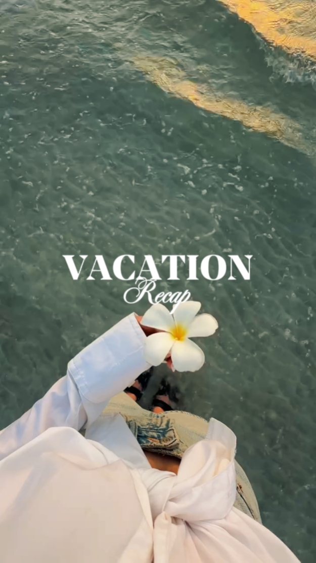 Récapitulatif des vacances