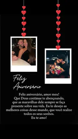 feliz aniversário 