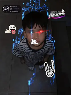 api biru mata kece