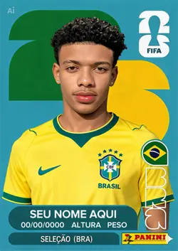 Figurinha da Copa