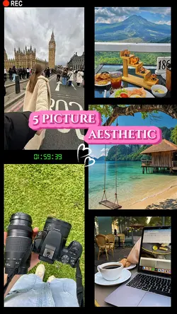 5 picture aesthetic 