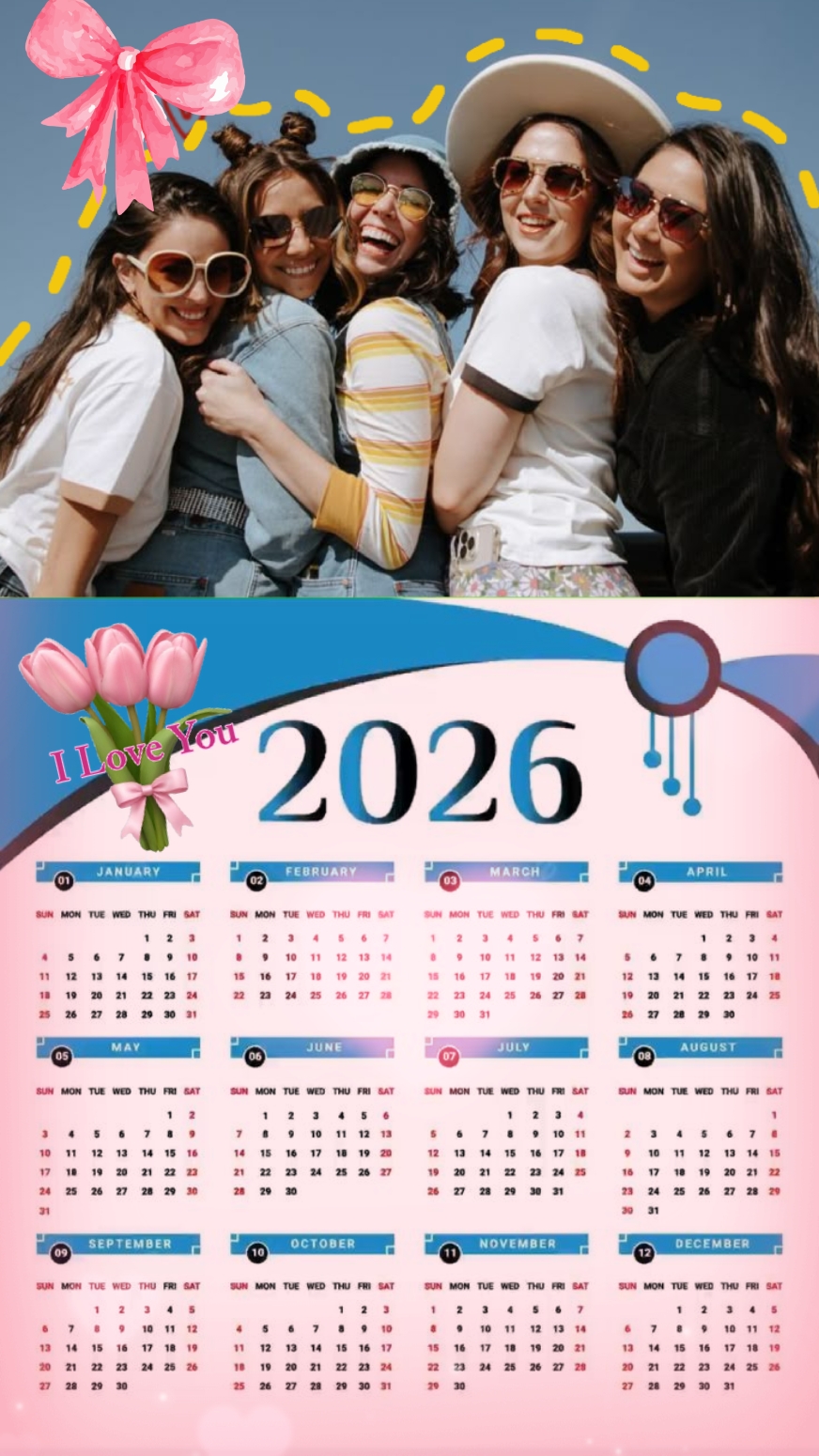 Calendrier 2026