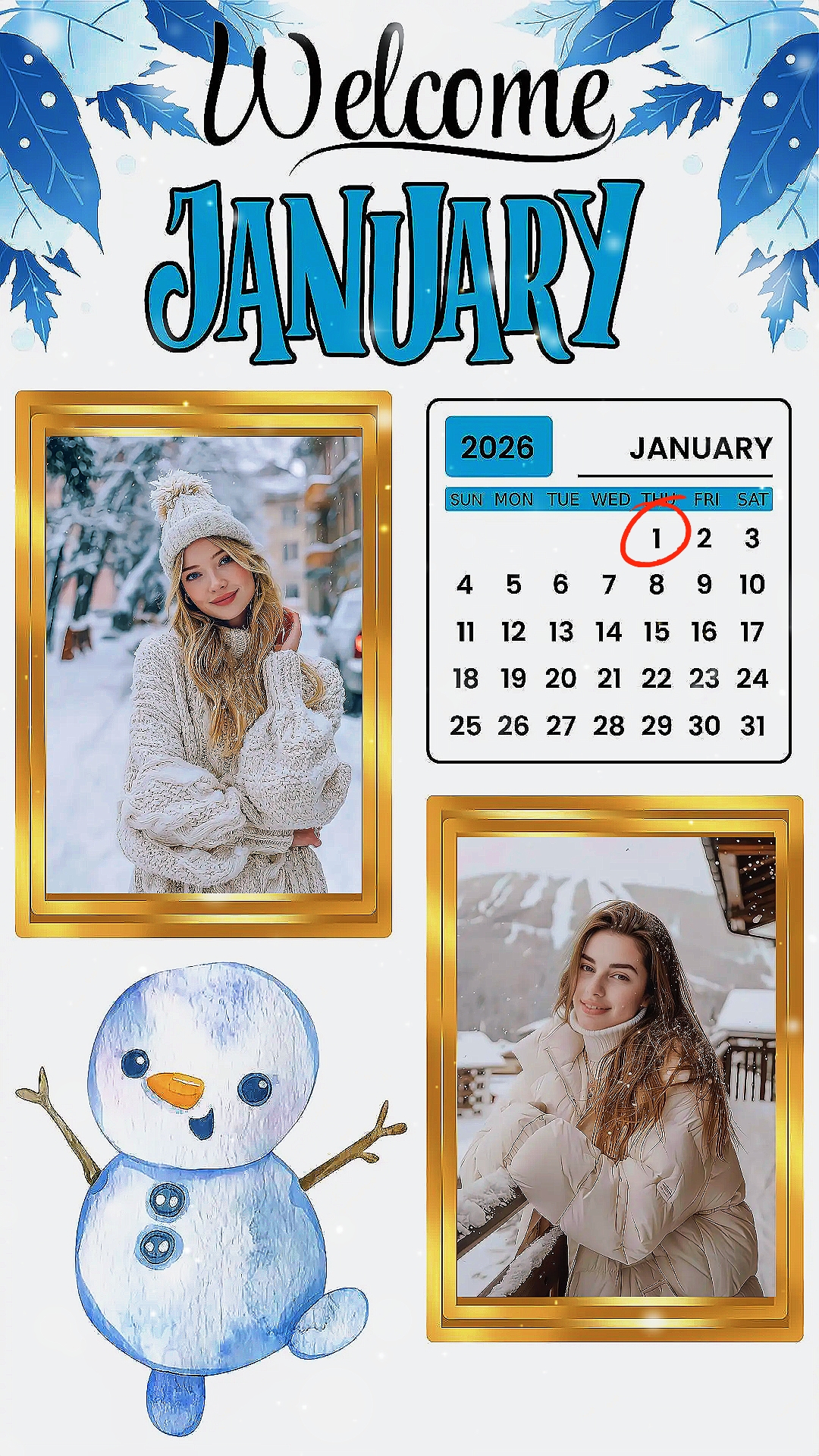 Welcome January 2026