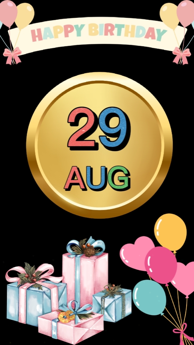 HBD 29 DE AGOSTO 