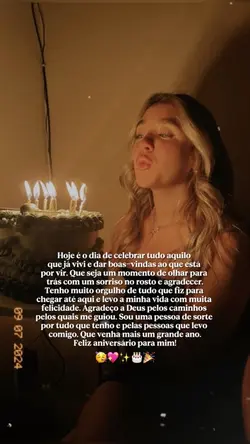 parabéns pra mim 💘