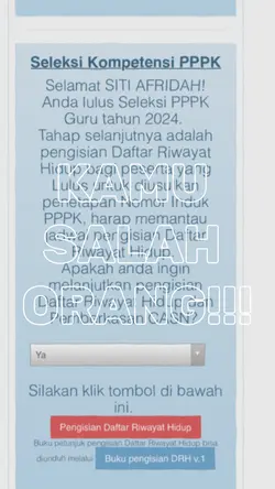 Lulus PPPK 2025
