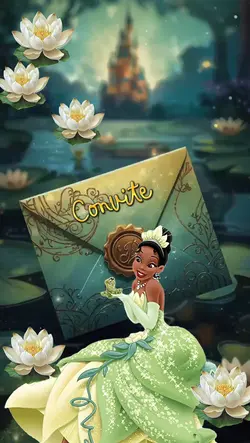Convite Princ. Tiana