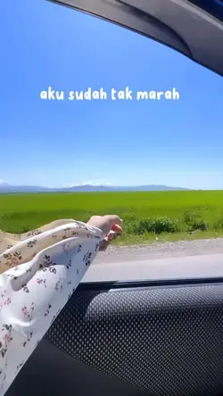 aku sudah tak marah