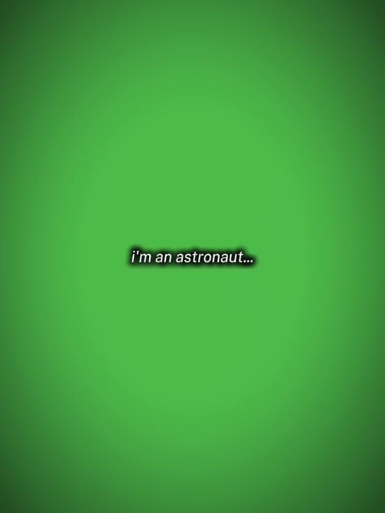 an astronaut 
