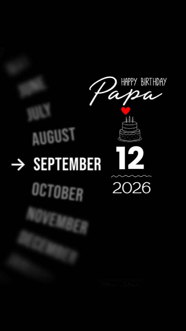 HBD papa 12 Sept 