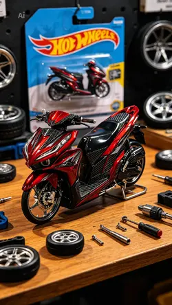 MINIATUR MOTOR 3D