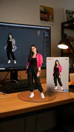 miniatur 3d langsung