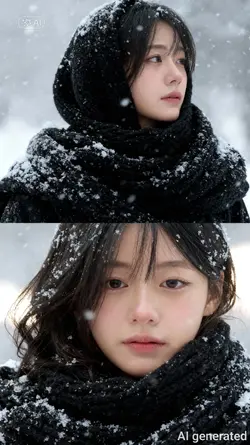 Ghép ảnh Băng tuyết