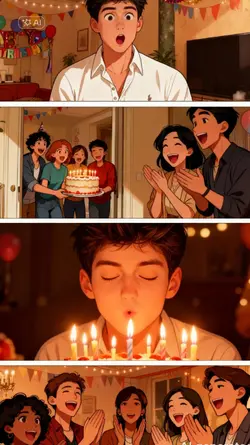 Boy’s Birthday Comic